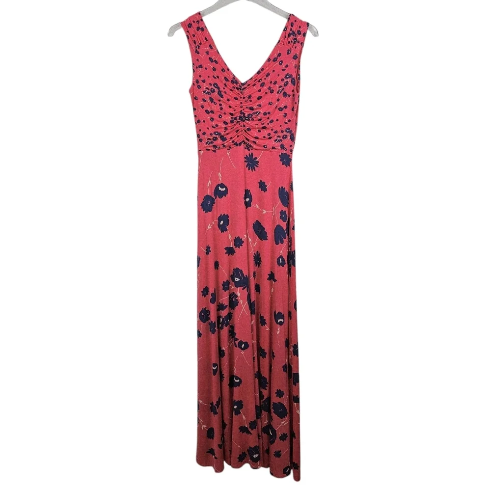Boden Pink Georgia Blue Floral Maxi Dress NWT - Picture 5 of 11
